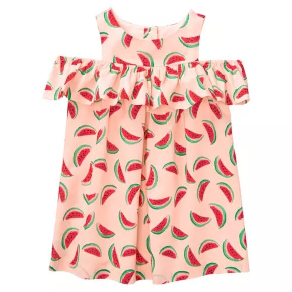 Janie and Jack Watermelon Girls Dress